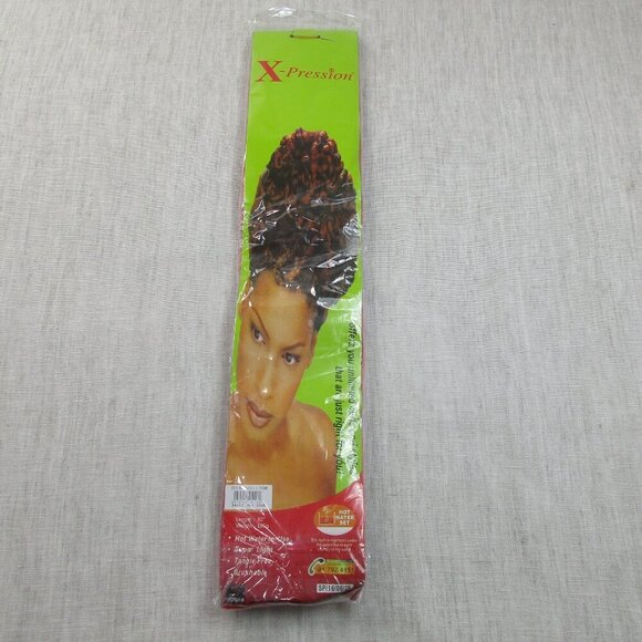 X-Pression Ultra Braid Synthetic Original Hair Extensions Pink 82 Inches - Picture 4 of 5